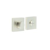 BUR-81SN-150SN Frelan Hardware Burlington Turn & Release &lpar;Inner 3&rpar; Square Plain Rose Satin Nickel