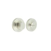 BUR-81SN-55SN Frelan Hardware Burlington Turn & Release &lpar;Inner 3&rpar; Knurled Rose Satin Nickel