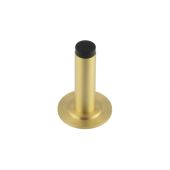 BUR-970SB-973SB Frelan Hardware Burlington Plain 75mm Wall Mounted Door Stop &lpar;Stepped Rose&rpar; Satin Brass