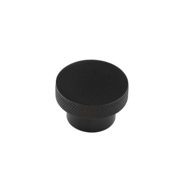 Click Here To Enlarge This Photo Of HOX140MB Frelan Hardware Hoxton Wenlock Cupboard Knob 40mm Matt Black