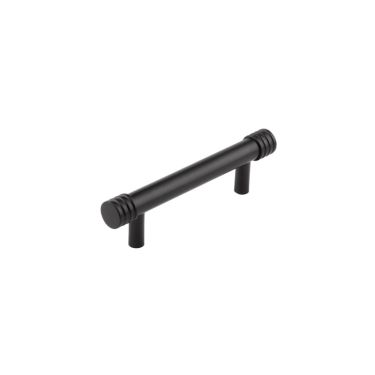 Click Here To Enlarge This Photo Of HOX450MB Frelan Hardware Hoxton Sturt Cabinet Handle 96mm Matt Black