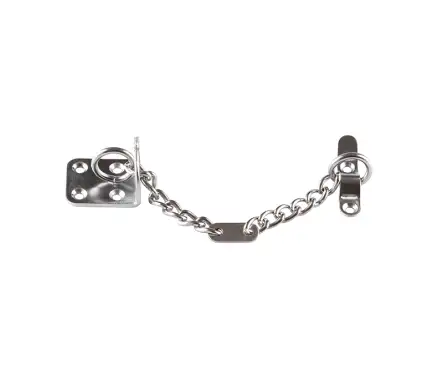 Click Here To Enlarge This Photo Of J3002SC Frelan Hardware Jedo Heavy Duty Security Door Chain 200mm Satin Chrome