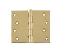 J9035PB Frelan Hardware Jedo Projection Hinges 102mm x 125mm x 3&period;5mm Polished Brass