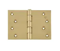 J9036PB Frelan Hardware Jedo Projection Hinges 102mm x 151mm x 3&period;5mm Polished Brass