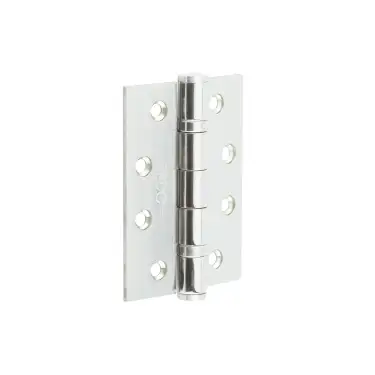 Click Here To Enlarge This Photo Of J9500PSS Frelan Hardware Jedo Certifire Grade 13 &lpar;Stainless Steel&rpar; Ball Bearing Hinges 102mm x 76mm x 3mm Polished Stainless Steel