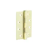 J9500SB Frelan Hardware Jedo Certifire Grade 13 &lpar;Stainless Steel&rpar; Ball Bearing Hinges 102mm x 76mm x 3mm Satin Brass