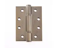 J9603AB Frelan Hardware Jedo Certifire Grade 13 &lpar;Stainless Steel&rpar; Polymer Bearing 3 Knuckle Hinges 102mm x 76mm x 3mm Antique Brass