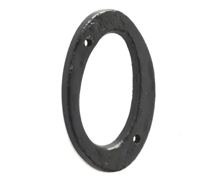 Click Here To Enlarge This Photo Of JAB15-0 Frelan Hardware Jedo Black Antique Door Numeral No&period;0