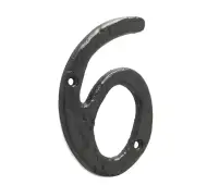 JAB15-6&9 Frelan Hardware Jedo Black Antique Door Numeral No&period;6&9
