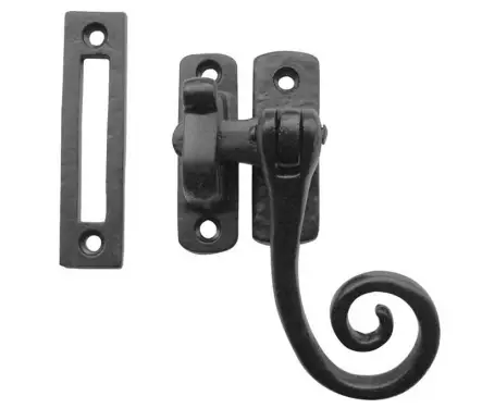 Click Here To Enlarge This Photo Of JAB19M Frelan Hardware Jedo Black Antique Range Casement Fastener &lpar;Reversible&rpar;
