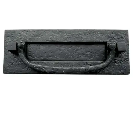 Click Here To Enlarge This Photo Of JAB46 Frelan Hardware Jedo Black Antique Postal Knocker 305mm x 112mm &lpar;250mm centers&rpar;