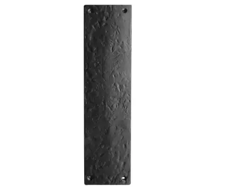 Click Here To Enlarge This Photo Of JAB56 Frelan Hardware Jedo Black Antique Range Finger Plate 300mm x 70mm