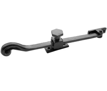 Click Here To Enlarge This Photo Of JAB62A Frelan Hardware Jedo Black Antique Range Sliding Screw Down Stay 250mm