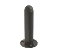JAB9551 Frelan Hardware Jedo Black Antique Wall Mounted Door Stop &lpar;No Rose&rpar;  90mm