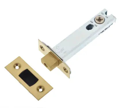 Click Here To Enlarge This Photo Of JL-HDB102PVD Frelan Hardware Jedo Heavy Duty Tubular Deadbolt 102mm PVD Polished Brass