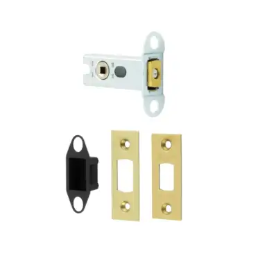 Click Here To Enlarge This Photo Of JL-HDB64SB Frelan Hardware Jedo Heavy Duty Tubular Deadbolt 64mm Satin Brass