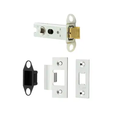 Click Here To Enlarge This Photo Of JL-HDT76PSS Frelan Hardware Jedo Heavy Duty Tubular Latch 76mm Polished Stainless Steel