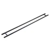 JMB521D Frelan Hardware Three One Six Guardsman Pull Handles 1800mm x 32mm x 1600mm &lpar;Back to Back&rpar; Matt Black