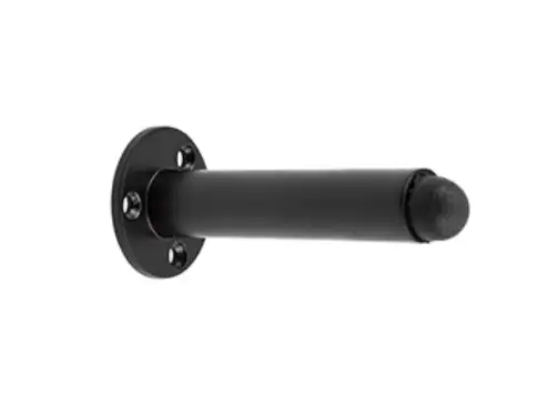 Click Here To Enlarge This Photo Of JMB9551B Frelan Hardware Nero Matt Black Wall Mounted Door Stop &lpar;No Rose&rpar;  on Rose 85mm