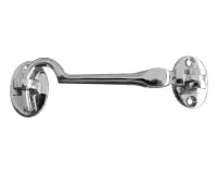 JV110BPC Frelan Hardware Jedo Solid Brass Cabin Hook 102mm Polished Chrome