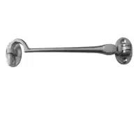 JV110DSC Frelan Hardware Jedo Solid Brass Cabin Hook 150mm Satin Chrome