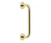 JV3500BPB Frelan Hardware Jedo Thame Pull Handle 305mm x 19mm Polished Brass