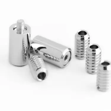 Click Here To Enlarge This Photo Of JV4201PC Frelan Hardware Jedo Locking Sash Stops Polished Chrome