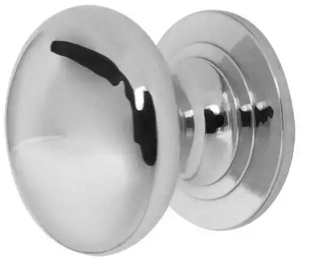 Click Here To Enlarge This Photo Of JV47APC Frelan Hardware Jedo Traditional Cupboard Knob 25mm Polished Chrome