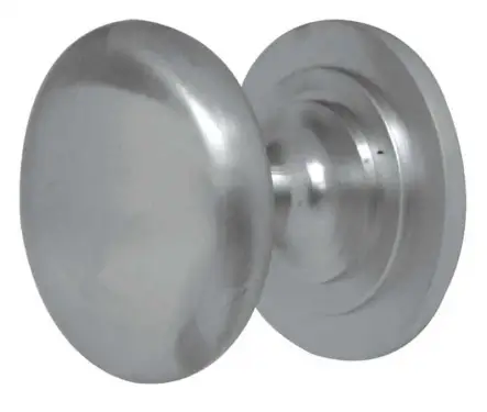 Click Here To Enlarge This Photo Of JV47BSC Frelan Hardware Jedo Traditional Cupboard Knob 32mm Satin Chrome