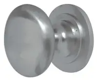 JV47ESC Frelan Hardware Jedo Traditional Cupboard Knob 50mm Satin Chrome