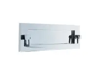 JV80PC Frelan Hardware Jedo Postal Knocker 250mm x 76mm &lpar;225mm centers&rpar; Polished Chrome