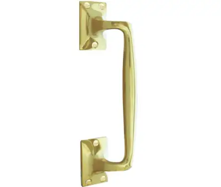 Click Here To Enlarge This Photo Of JV90CPB Frelan Hardware Jedo Wessex Pull Handle 250mm Polished Brass