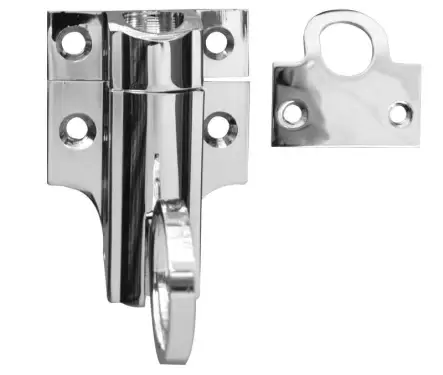 Click Here To Enlarge This Photo Of JV950PC Frelan Hardware Jedo Fanlight Catch Polished Chrome