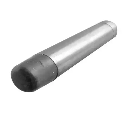 Click Here To Enlarge This Photo Of JV9559ASC Frelan Hardware Jedo Cylinder Wall Mounted Door Stop &lpar;No Rose&rpar;  without Rose 70mm Satin Chrome