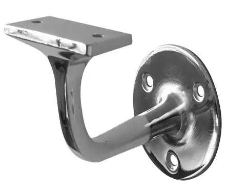 Click Here To Enlarge This Photo Of JV95BPC Frelan Hardware Jedo Handrail Bracket 75mm Polished Chrome