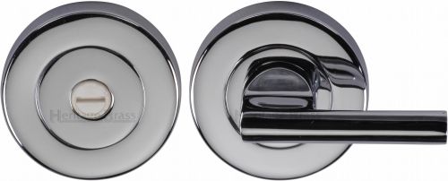 Click Here To Enlarge This Photo Of V4044-PC Heritage Brass Thumbturn & Emergency Release Polished Chrome Finish