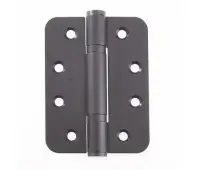 J9633DB Frelan Hardware Certifire Grade 13 &lpar;Stainless Steel&rpar; Radius 3 Knuckle Polymer Bearing Hinges 102mm x 76mm x 3mm Dark Bronze &lpar;Pack of 3&rpar;