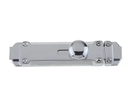 Click Here To Enlarge This Photo Of JV179BPC Frelan Hardware Jedo Contract Door Bolt 205mm x 40mm Polished Chrome