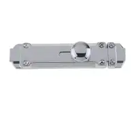 JV179BPC Frelan Hardware Jedo Contract Door Bolt 205mm x 40mm Polished Chrome