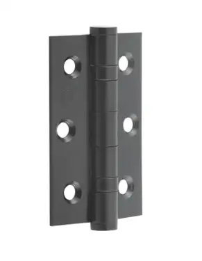 Click Here To Enlarge This Photo Of J9502MB Frelan Hardware Jedo Grade 7 &lpar;Stainless Steel&rpar; Ball Bearing Hinges 76mm x 50mm Matt Black