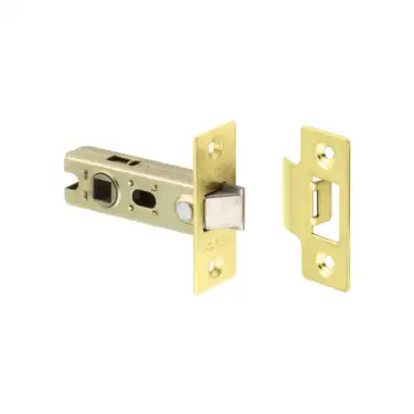 Click Here To Enlarge This Photo Of JL122EB Frelan Hardware Jedo Kontrax Tubular Mortice Latch 64mm Electro Brass
