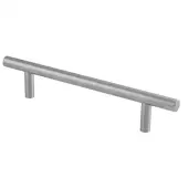 CSPT1225SSS&sol;201 Carlisle Brass Eurospec 325mm o&sol;a x 225mm c&sol;c x 19mm Dia&period; Straight T Bar Pull Handle &lpar;G201&rpar; Satin Stainless Steel