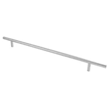 Click Here To Enlarge This Photo Of CSPT1600SSS&sol;201 Carlisle Brass Eurospec 775mm o&sol;a x 600mm c&sol;c x 19mm Dia&period; Straight T Bar Pull Handle &lpar;G201&rpar; Satin Stainless Steel