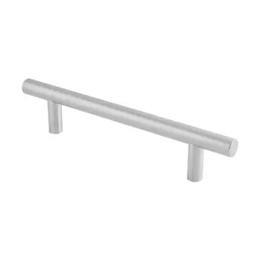 Click Here To Enlarge This Photo Of CFPT1225SSS Carlisle Brass Eurospec 325mm o&sol;a x 225mm c&sol;c x 22mm Dia&period; Straight T Bar Pull Handle &lpar;G304&rpar; Satin Stainless Steel
