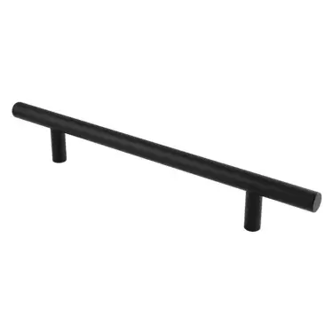 Click Here To Enlarge This Photo Of CFPT1300MB Carlisle Brass Eurospec 400mm o&sol;a x 300mm c&sol;c x 22mm Dia&period; Straight T Bar Pull Handle &lpar;G304&rpar; Matt Black