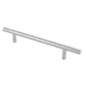CFPT1300SSS Carlisle Brass Eurospec 400mm o&sol;a x 300mm c&sol;c x 22mm Dia&period; Straight T Bar Pull Handle &lpar;G304&rpar; Satin Stainless Steel