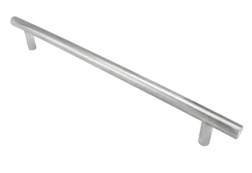 Click Here To Enlarge This Photo Of CFPT1450SSS Carlisle Brass Eurospec 550mm o&sol;a x 450mm c&sol;c x 22mm Dia&period; Straight T Bar Pull Handle &lpar;G304&rpar; Satin Stainless Steel