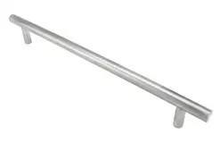 CFPT1450SSS Carlisle Brass Eurospec 550mm o&sol;a x 450mm c&sol;c x 22mm Dia&period; Straight T Bar Pull Handle &lpar;G304&rpar; Satin Stainless Steel