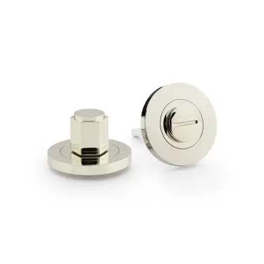 Click Here To Enlarge This Photo Of AW794PN - Alexander & Wilks Hex Thumbturn and Release - Polished Nickel