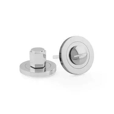 Click Here To Enlarge This Photo Of AW794PC - Alexander & Wilks Hex Thumbturn and Release - Polished Chrome
